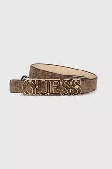 Пояс Guess, бежевый