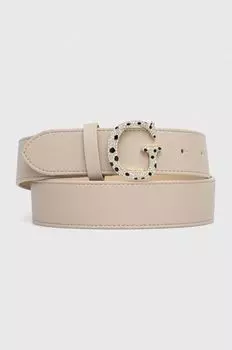 Пояс Guess, бежевый