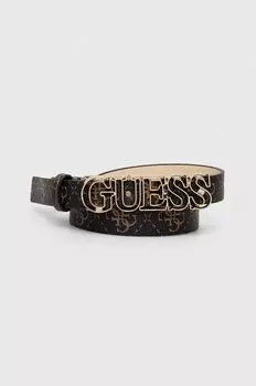Пояс Guess, коричневый