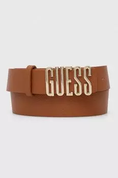 Пояс Guess, коричневый
