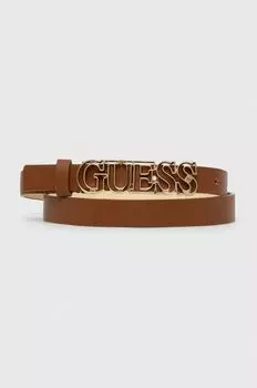 Пояс Guess, коричневый