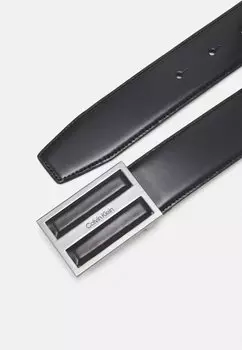 Пояс INLAY PLAQUE Calvin Klein, черный