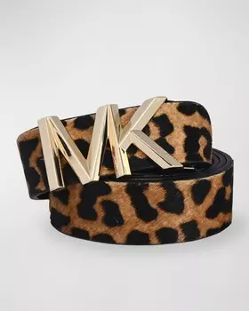 Пояс из телячьей шерсти Karli Michael Kors