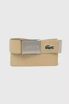 Пояс Lacoste, бежевый