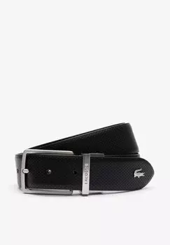 Пояс Lacoste, черный