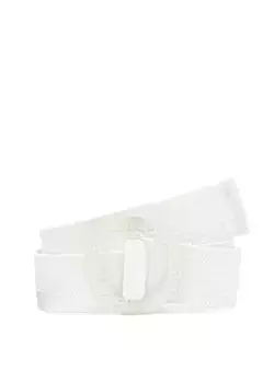 Пояс LASCANA, эластичный пояс с моделирующим эффектом, для платья и комбинезона, белый