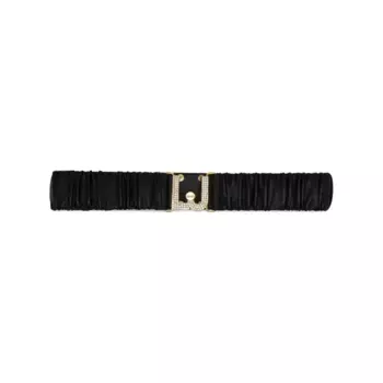 Пояс Liu Jo со стразами, черный