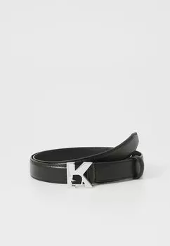 Пояс LOGO BELT UNISEX Karl Lagerfeld Jeans, черный