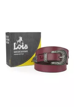 Пояс LOIS Jeans, темно-красный