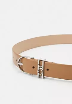 Пояс LOOP BUCKLE BELT Calvin Klein, коричневый