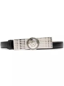 Пояс Медузы Versace, черный