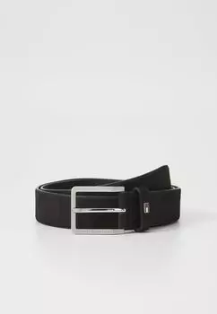 Пояс OLIVER NUBUCK Tommy Hilfiger, черный