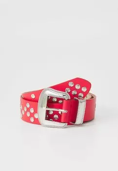 Пояс ONLPHOEBE STUDDED BELT ONLY, красный