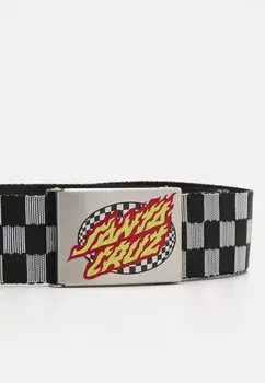 Пояс OVAL CHECK FLAME BELT UNISEX Santa Cruz, мультиколор