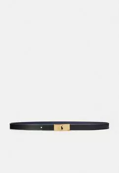 Пояс POLO ID REVERSIBLE LEATHER BELT Ralph Lauren, темно-синий