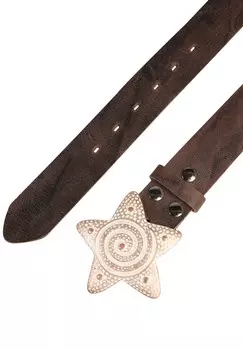 Пояс Rettungsring by Showroom 019°, темно-коричневый