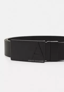 Пояс REVERSIBLE BELT UNISEX Armani Exchange, черный