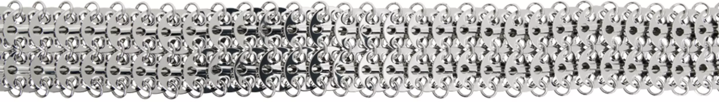 Пояс с драгоценностями Rabanne, Silver