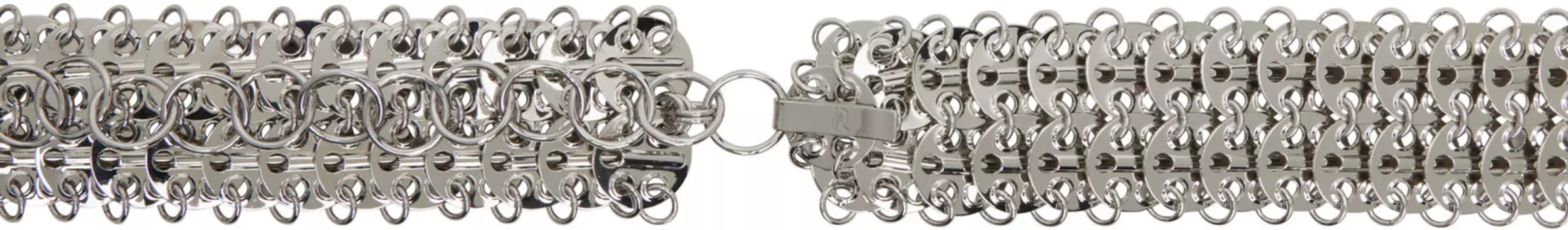 Пояс с драгоценностями Rabanne, Silver