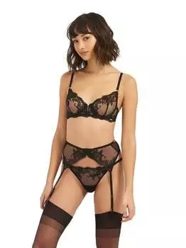 Пояс с подвязками «марсель» Bluebella, черный