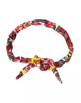 Пояс с разноцветным принтом Carretto Dolce & Gabbana