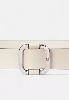 Пояс SLIDE BUCKLE LEATHER BELT Ralph Lauren, песочный