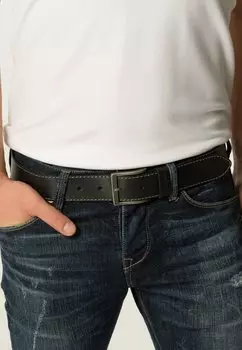 Пояс STITCHED Wrangler, черный