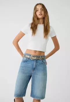 Пояс Stradivarius, черный