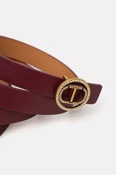Пояс Twinset, бордовый