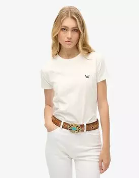 Пояс в стиле вестерн, плетеный, коричневого/золотистого цвета Superdry