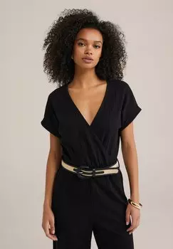 Пояс WE Fashion, бежевый