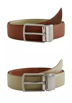 Пояс WE Fashion, темно-коричневый