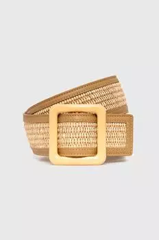 Пояс Weekend Max Mara, бежевый