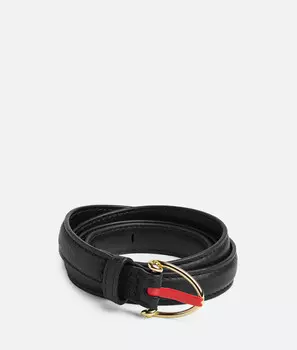 Пояс женский Bottega Veneta, черный
