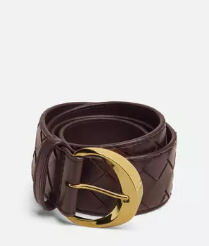 Пояс женский Bottega Veneta, карамельный