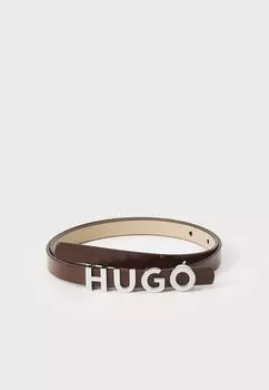 Пояс ZULA HUGO, темно-коричневый