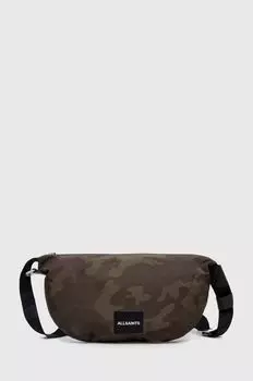 Поясная сумка AllSaints, зеленый