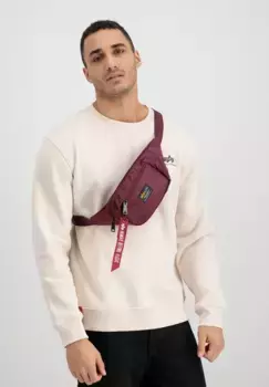 Поясная сумка Alpha Industries "Аксессуары Alpha Industries - Сумки Crew Waist Bag", цвет Burgundy