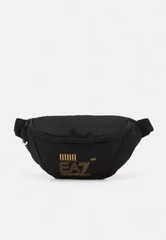 Поясная сумка Armani Emporio с логотипом, черный
