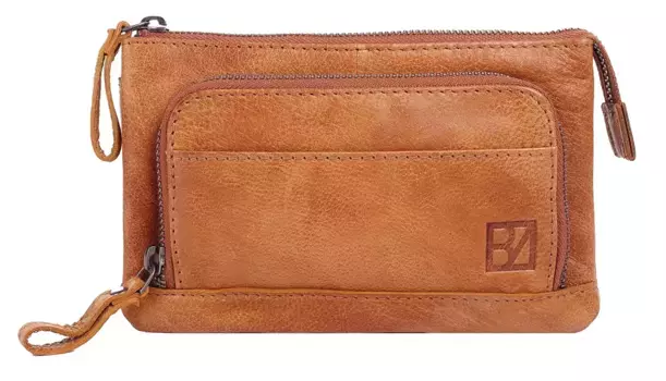 Поясная сумка BODENSCHATZ, натуральная кожа, цвет Cognac