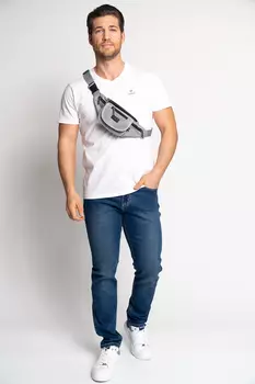 Поясная сумка Budmil, серый