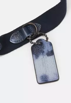 Поясная сумка CHARTER BELT BAG TIE DYE PRINTED Coach, темно-синий