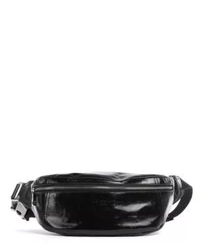 Поясная сумка Chudy Paper Touch из мелкозернистой кожи Liebeskind, черный