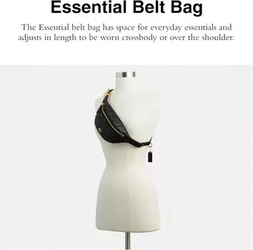Поясная сумка Coach Essential, черная