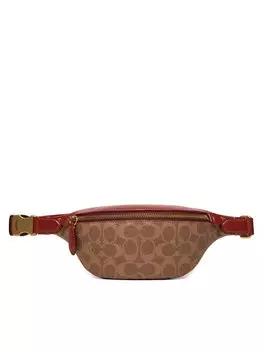 Поясная сумка Coach, коричневый