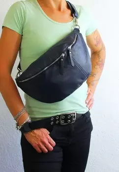 Поясная сумка DrachenLeder, синий