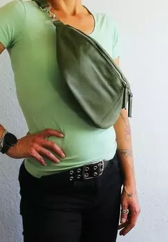 Поясная сумка DrachenLeder, зеленый