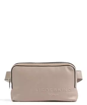 Поясная сумка Elvira из мелкозернистой кожи Liebeskind, коричневый