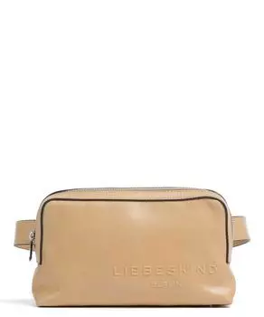 Поясная сумка Elvira из мелкозернистой кожи Liebeskind, бежевый