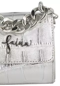 Поясная сумка faina, серебристый